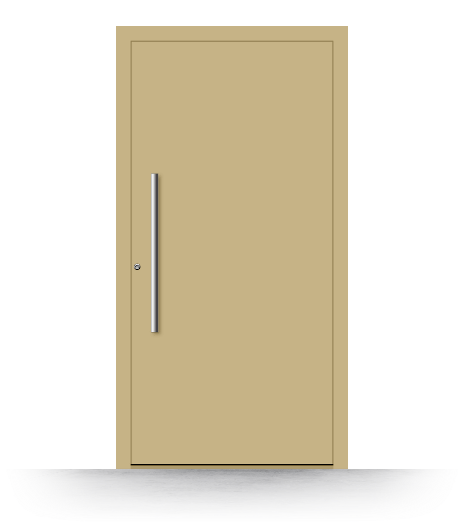 Haustür Beige