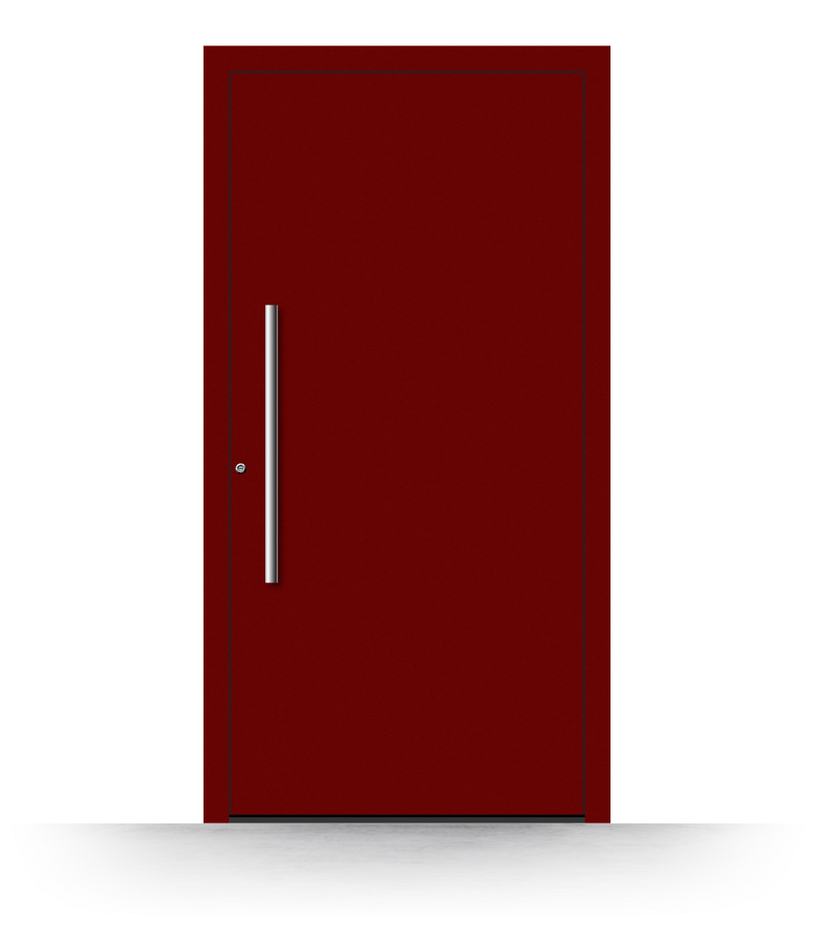 Haustür Rot